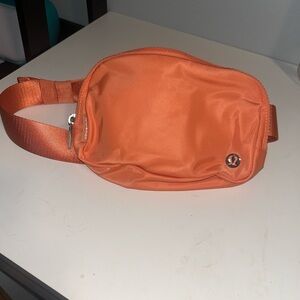 Lululemon Coral Orange Belt Bag 🧡